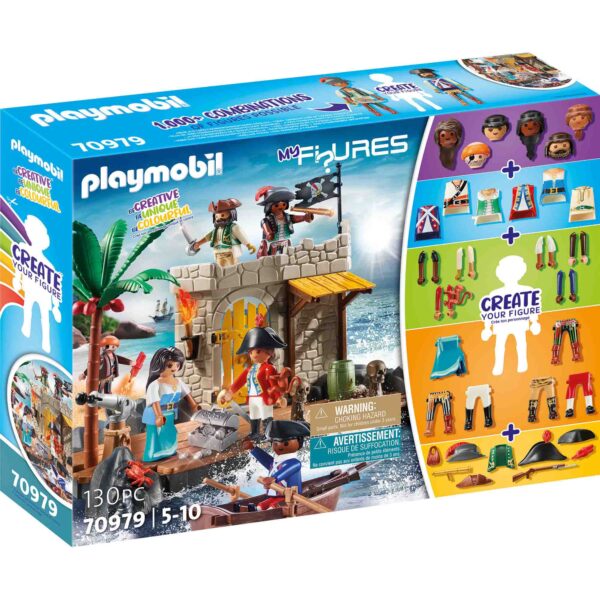 Playmobil - Creeaza Propria Figurina - Insula Piratilor - PM70979