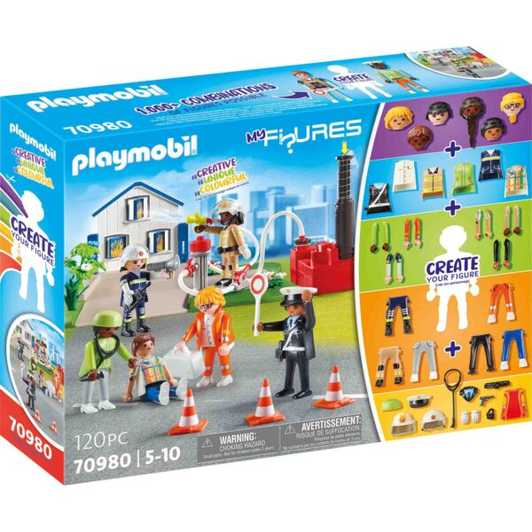 Playmobil - Creeaza Propria Figurina - Misiunea De Salvare - PM70980