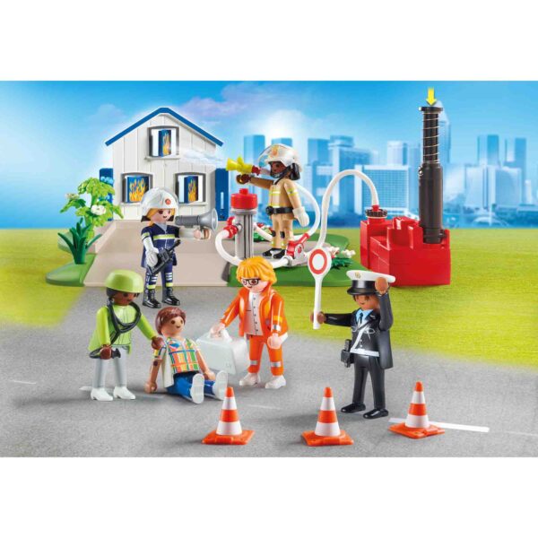 Playmobil - Creeaza Propria Figurina - Misiunea De Salvare - PM70980