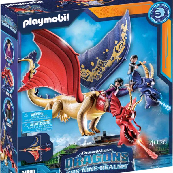 Playmobil - Dragons: Wu & Wei & Jun - PM71080