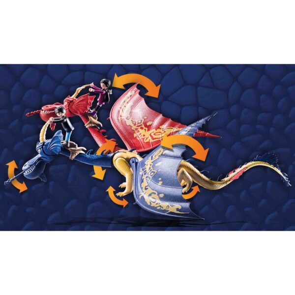 Playmobil - Dragons: Wu & Wei & Jun - PM71080