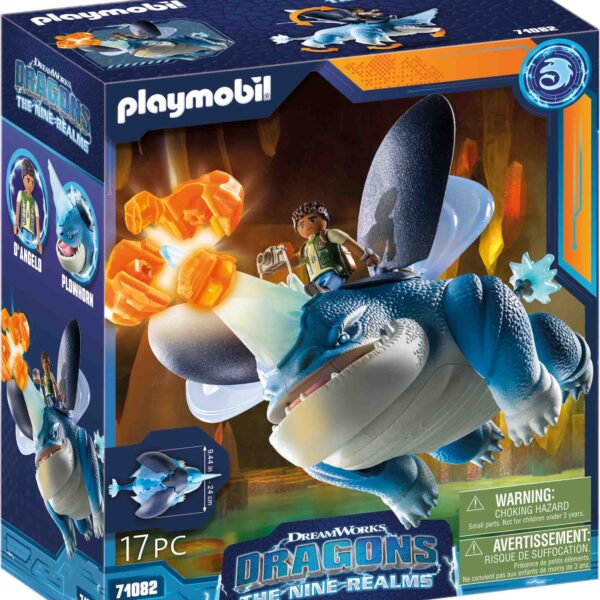 Playmobil - Dragons: Plowhorn & D'Angelo - PM71082