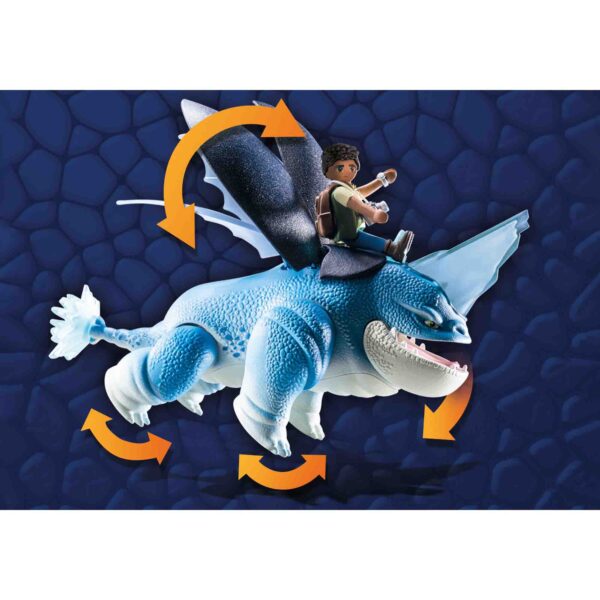 Playmobil - Dragons: Plowhorn & D'Angelo - PM71082