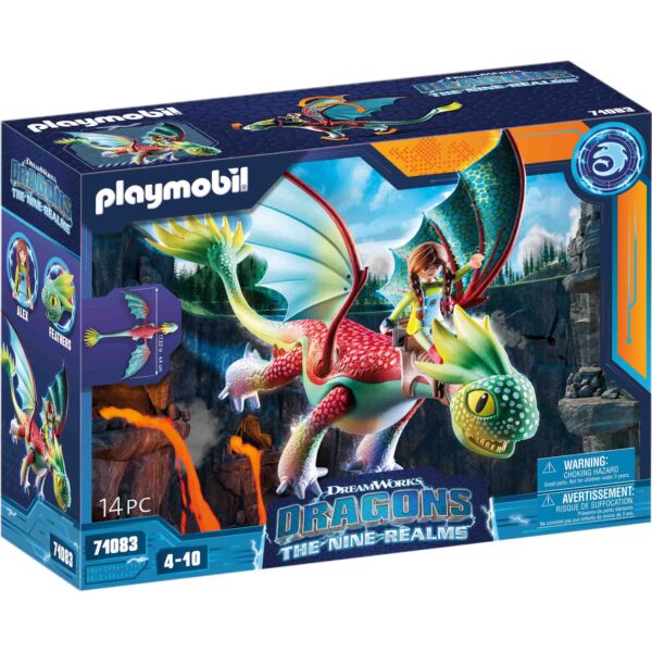 Playmobil - Dragons: Feathers & Alex - PM71083