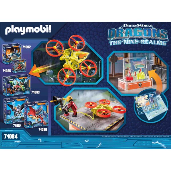 Playmobil - Dragons: Laboratorul Lui Icaris - PM71084