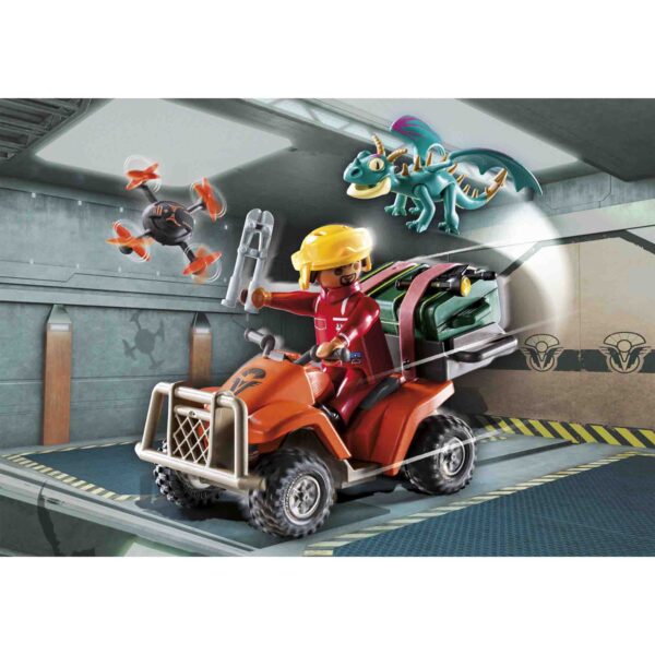 Playmobil - Dragons: Vehiculul Lui Icaris Si Phil - PM71085