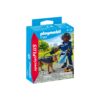 Playmobil - Figurina Politist Cu Catel - PM71162
