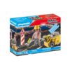 Playmobil - Set Cadou Dispozitiv De Taiere Asfalt - PM71185