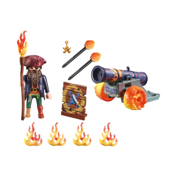 Playmobil - Set Cadou Pirat Cu Tun - PM71189