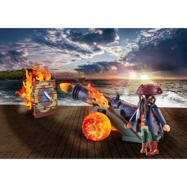 Playmobil - Set Cadou Pirat Cu Tun - PM71189