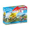 Playmobil - Elicopter Galben De Salvare - PM71203