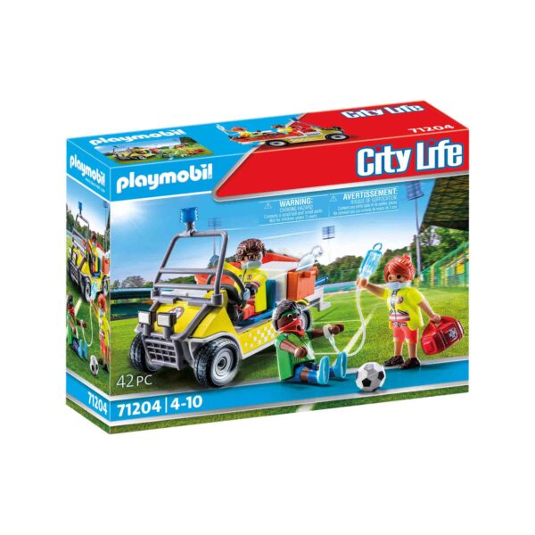 Playmobil - Vehicul Galben De Salvare - PM71204
