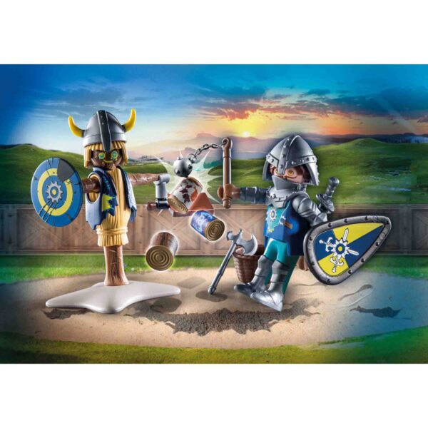 Playmobil - Antrenamentul De Lupta Al Cavalerului Novelmore - PM71214