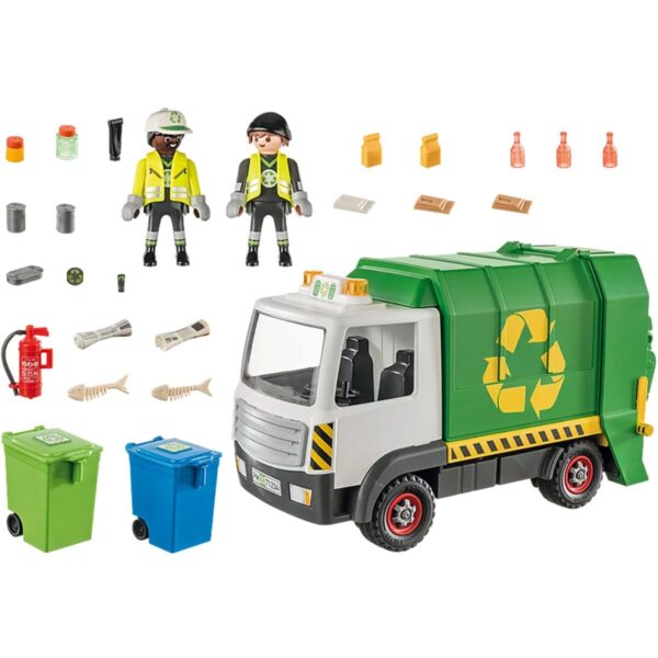 Playmobil - Camion De Reciclare Cu Accesorii - PM71234
