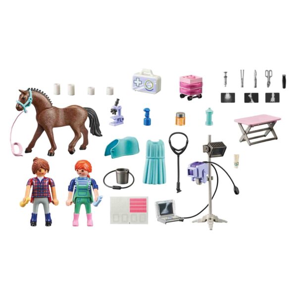 Playmobil - Veterinar Pentru Caluti - PM71241