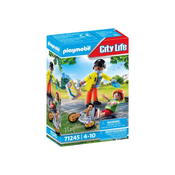 Playmobil - Paramedic Cu Pacient - PM71245