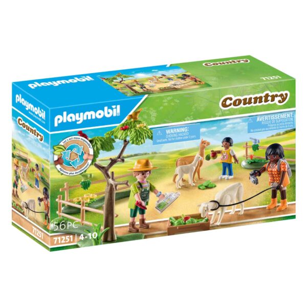 Playmobil - La Plimbare Cu Alpaca - PM71251
