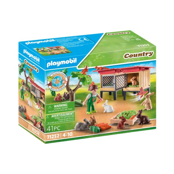 Playmobil - Cusca Pentru Iepurasi - PM71252