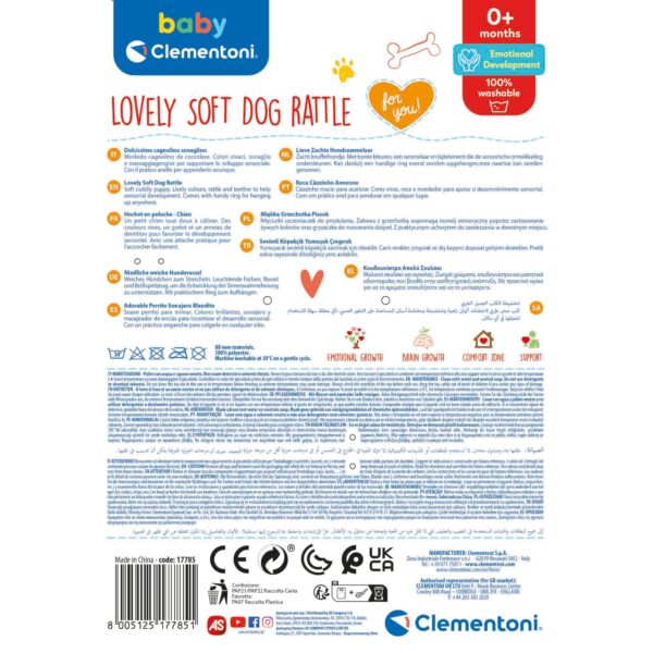 Baby Clementoni - Zornaitoare Plus Catel - CL17785