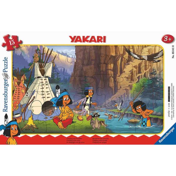 Puzzle Tip Rama Yakari, 15 Piese - RVSPC05141