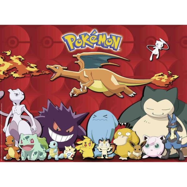 Puzzle Pokemon, 100 Piese - RVSPC10934