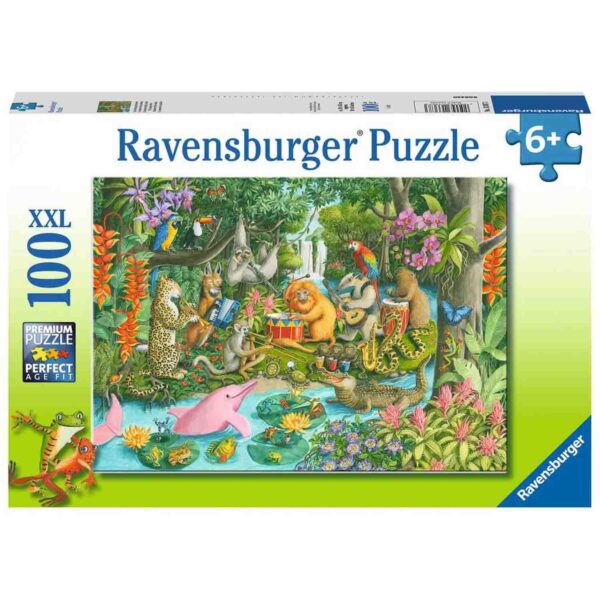 Puzzle Trupa De Muzica A Animalelor, 100 Piese - RVSPC13367