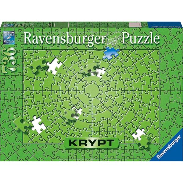 Puzzle Krypt Verde Neon, 736 Piese - RVSPA17364