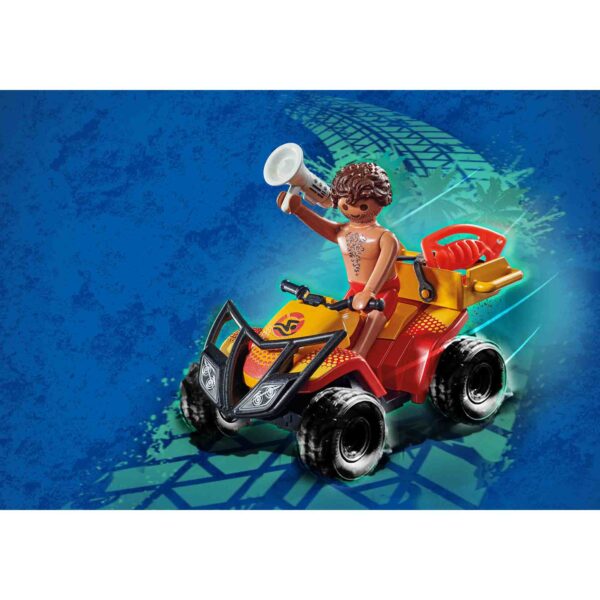 Playmobil - Vehicul Pullback De Salvare Pe Plaja - PM71040