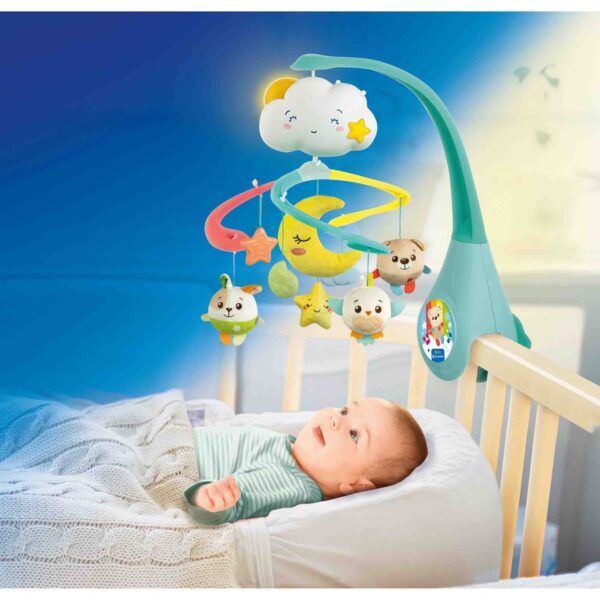 Baby Clementoni - Carusel Muzical Cu Lumini Si Sunete - CL17710