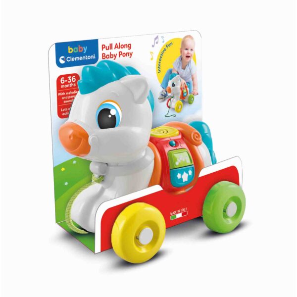 Baby Clementoni - Ponei Interactiv De Tras - CL17812