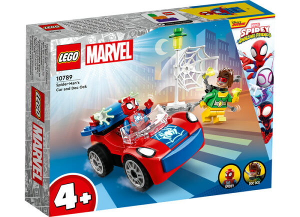 LEGO Marvel Super Heroes - Masina lui Spider-Man si Doc Ock 10789, 48 piese