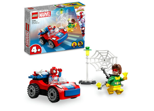 LEGO Marvel Super Heroes - Masina lui Spider-Man si Doc Ock 10789, 48 piese