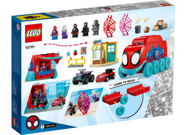 LEGO Marvel Super Heroes - Sediul mobil al echipei Spidey 10791, 187 piese