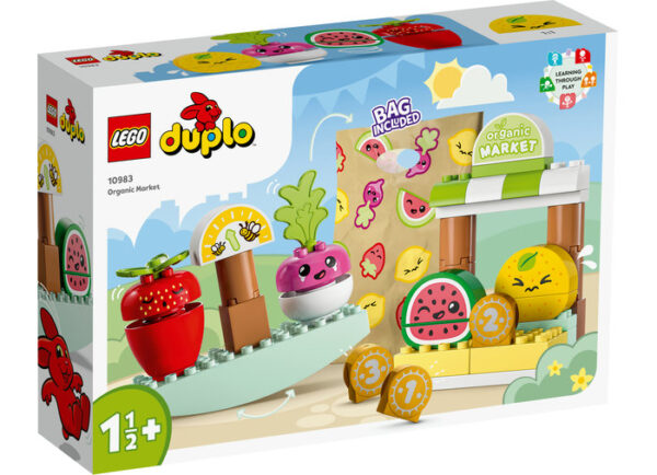 LEGO DUPLO - Piata cu produse organice 10983, 40 piese