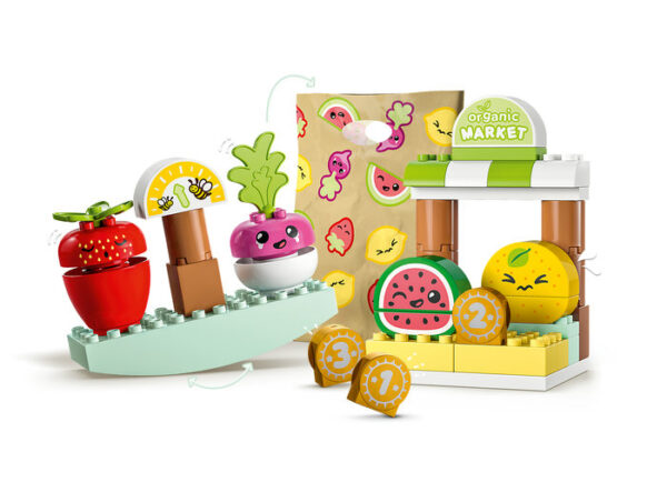 LEGO DUPLO - Piata cu produse organice 10983, 40 piese