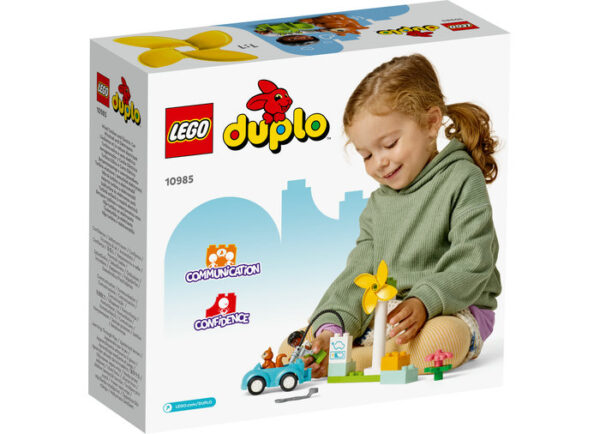 10985-lego-duplo-2 LEGO DUPLO - Turbina eoliana si masina electrica 10985, 16 piese