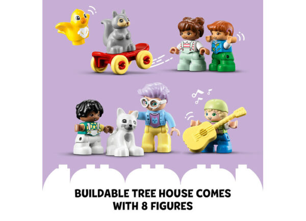 LEGO DUPLO - Casa din copac 3 in 1 10993, 126 piese