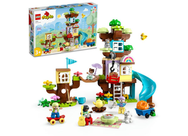 LEGO DUPLO - Casa din copac 3 in 1 10993, 126 piese