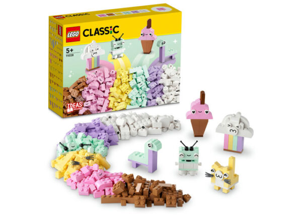 11028-lego-classic LEGO Classic - Distractie creativa in culori pastel 11028, 333 piese