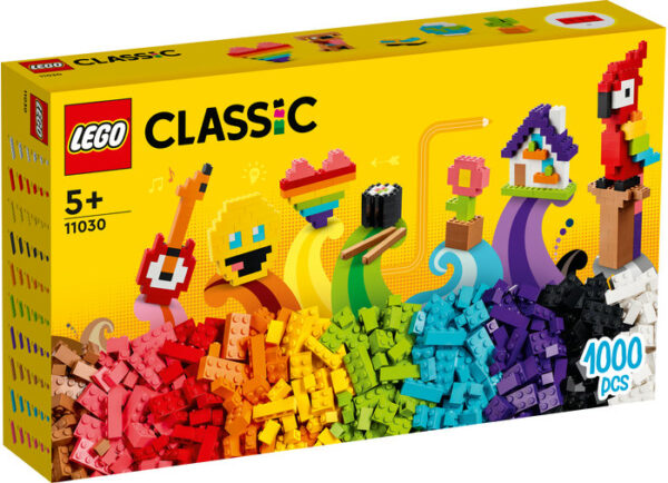 LEGO Classic - O multime de caramizi 11030, 1000 piese
