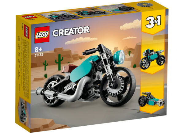 LEGO Creator - Motocicleta vintage 31135, 128 piese