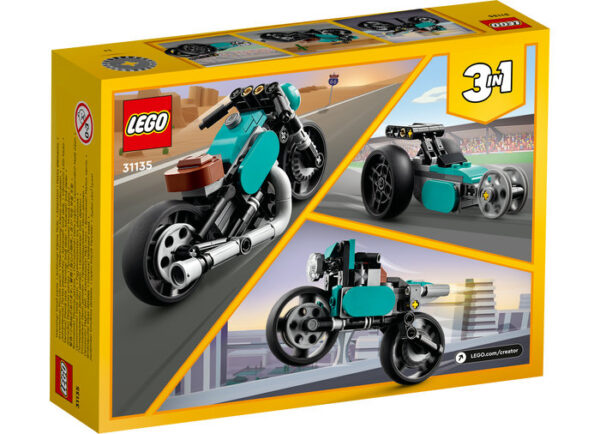 LEGO Creator - Motocicleta vintage 31135, 128 piese