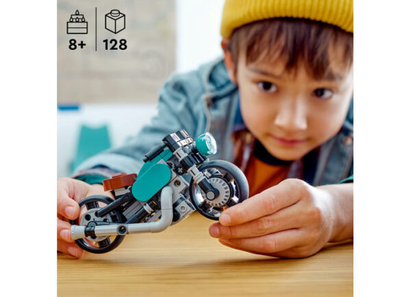 LEGO Creator - Motocicleta vintage 31135, 128 piese