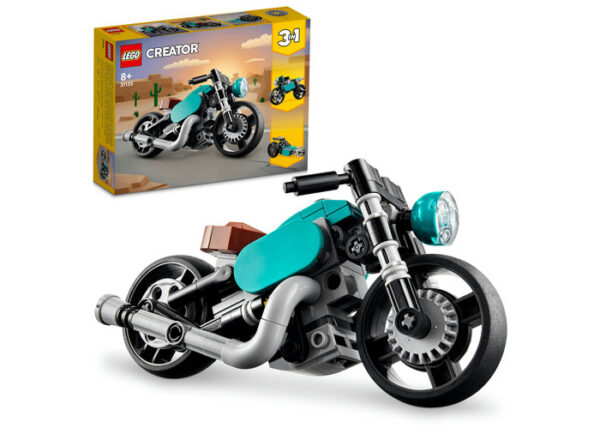 LEGO Creator - Motocicleta vintage 31135, 128 piese