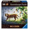 Puzzle Lemn Tigru, 500 Piese - RVSPA17514