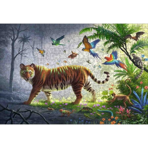 Puzzle Lemn Tigru, 500 Piese - RVSPA17514