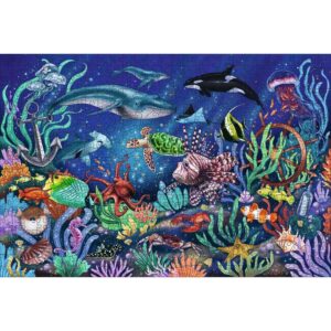 Puzzle Lemn Lumea Subacvatica, 500 piese - RVSPA17515