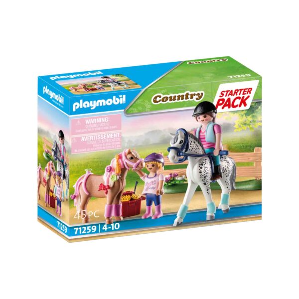 Playmobil - Set Copii Si Caluti - PM71259