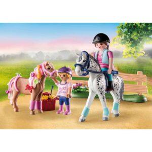 40087897125922 Playmobil - Set Copii Si Caluti - PM71259