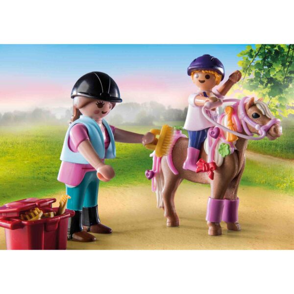 Playmobil - Set Copii Si Caluti - PM71259